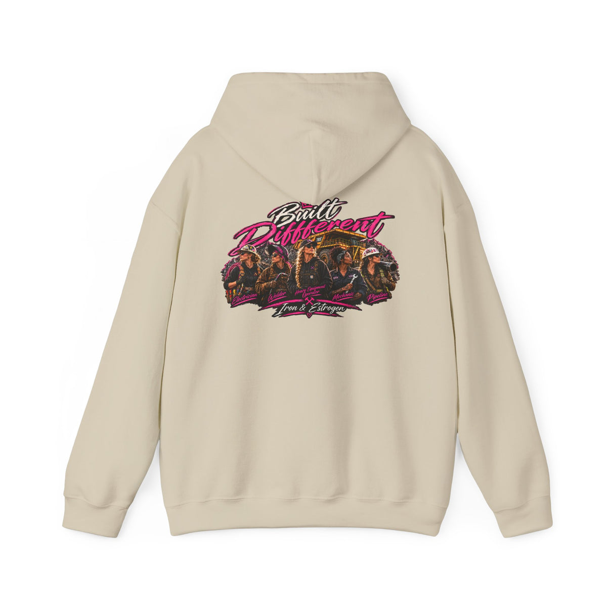 Built Different Graphic Hoodie