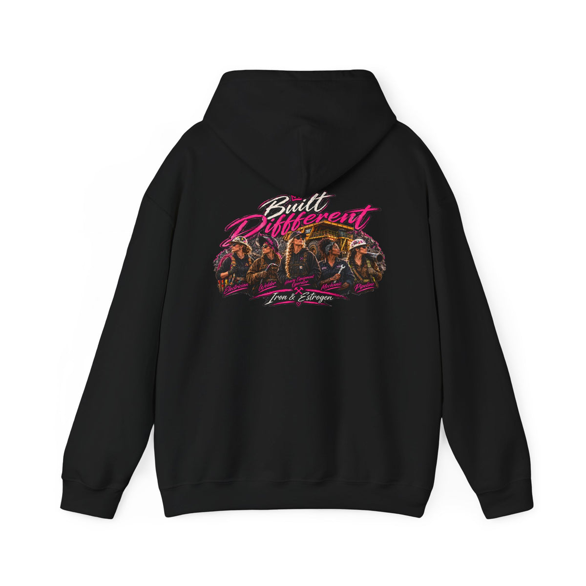 Built Different Graphic Hoodie