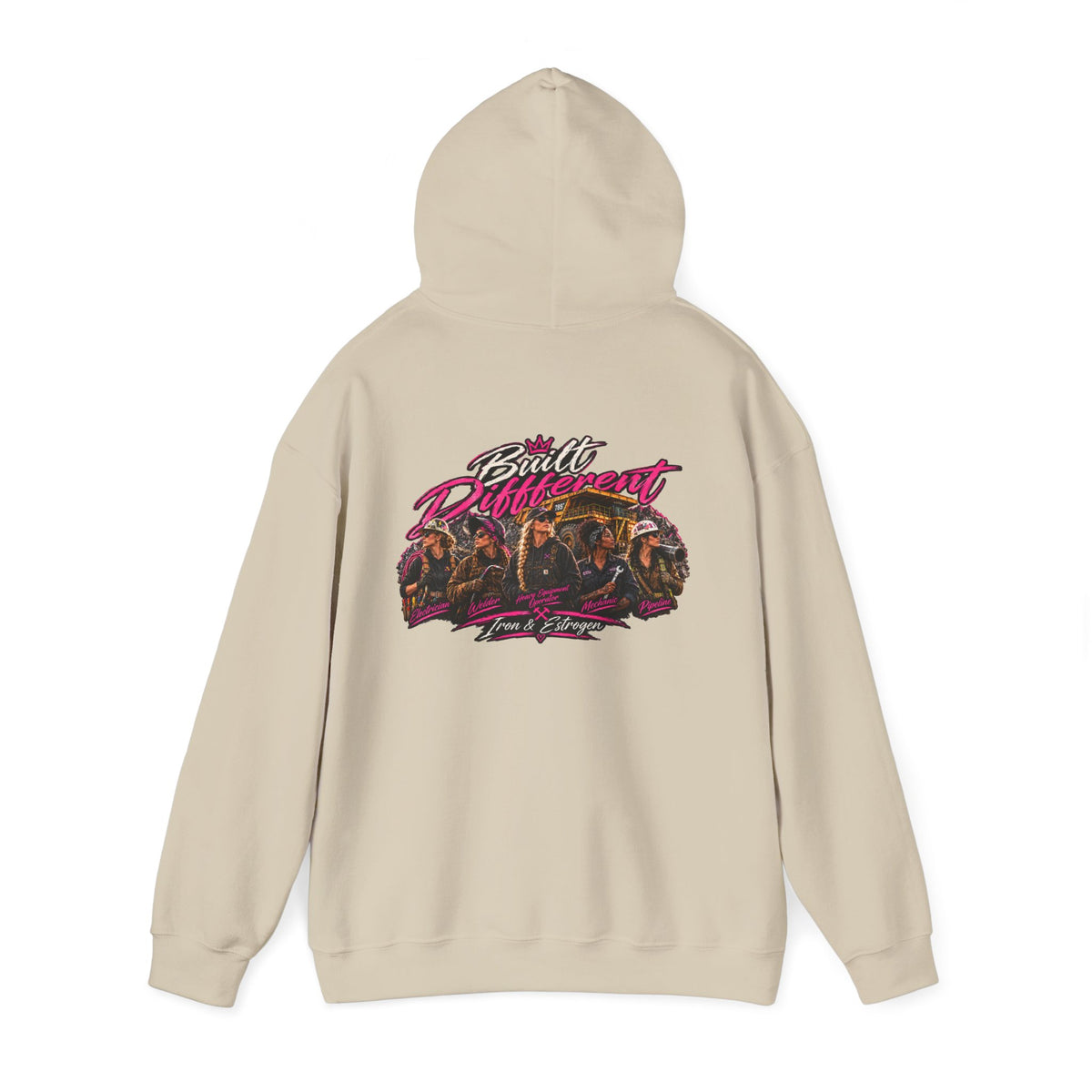 Built Different Graphic Hoodie