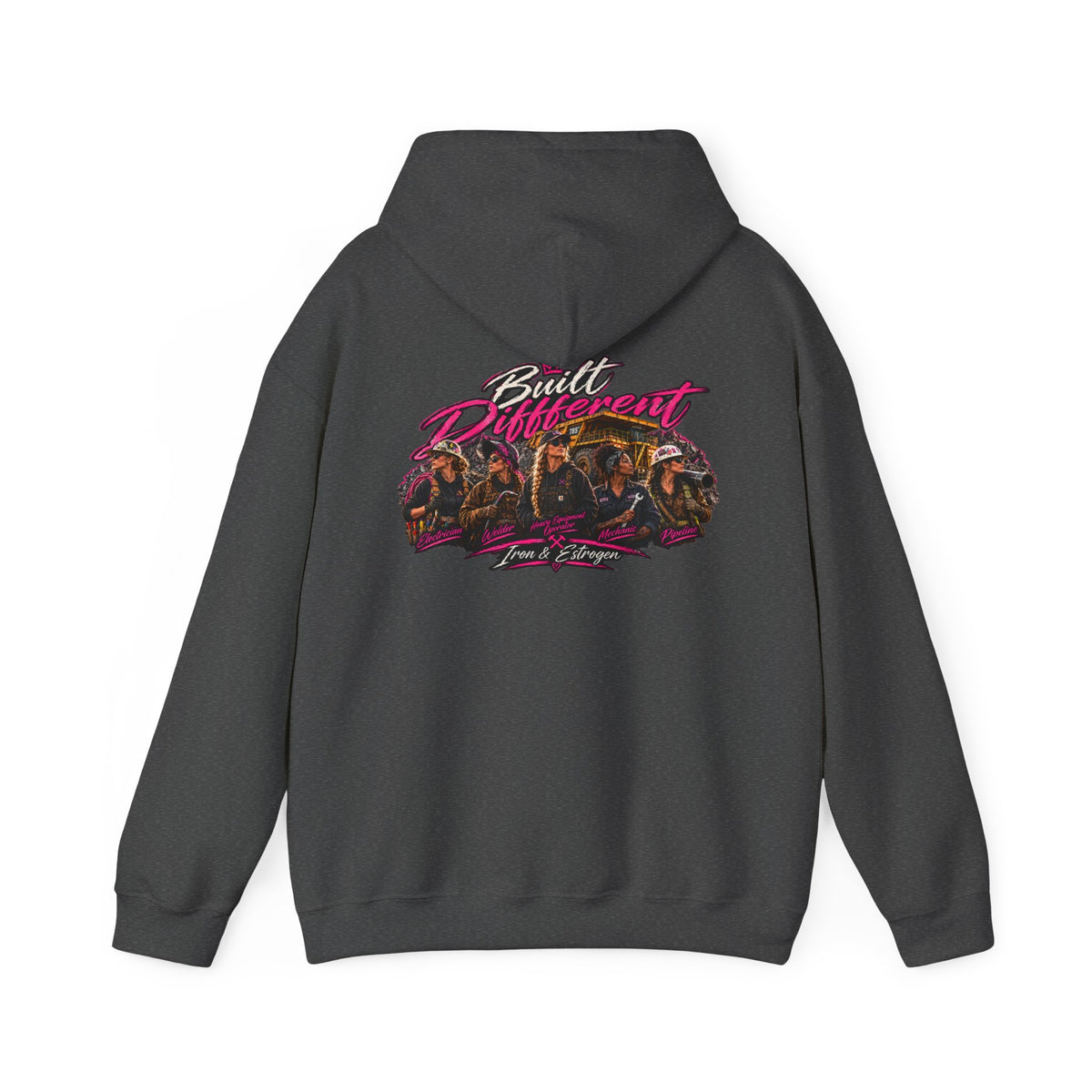 Built Different Graphic Hoodie