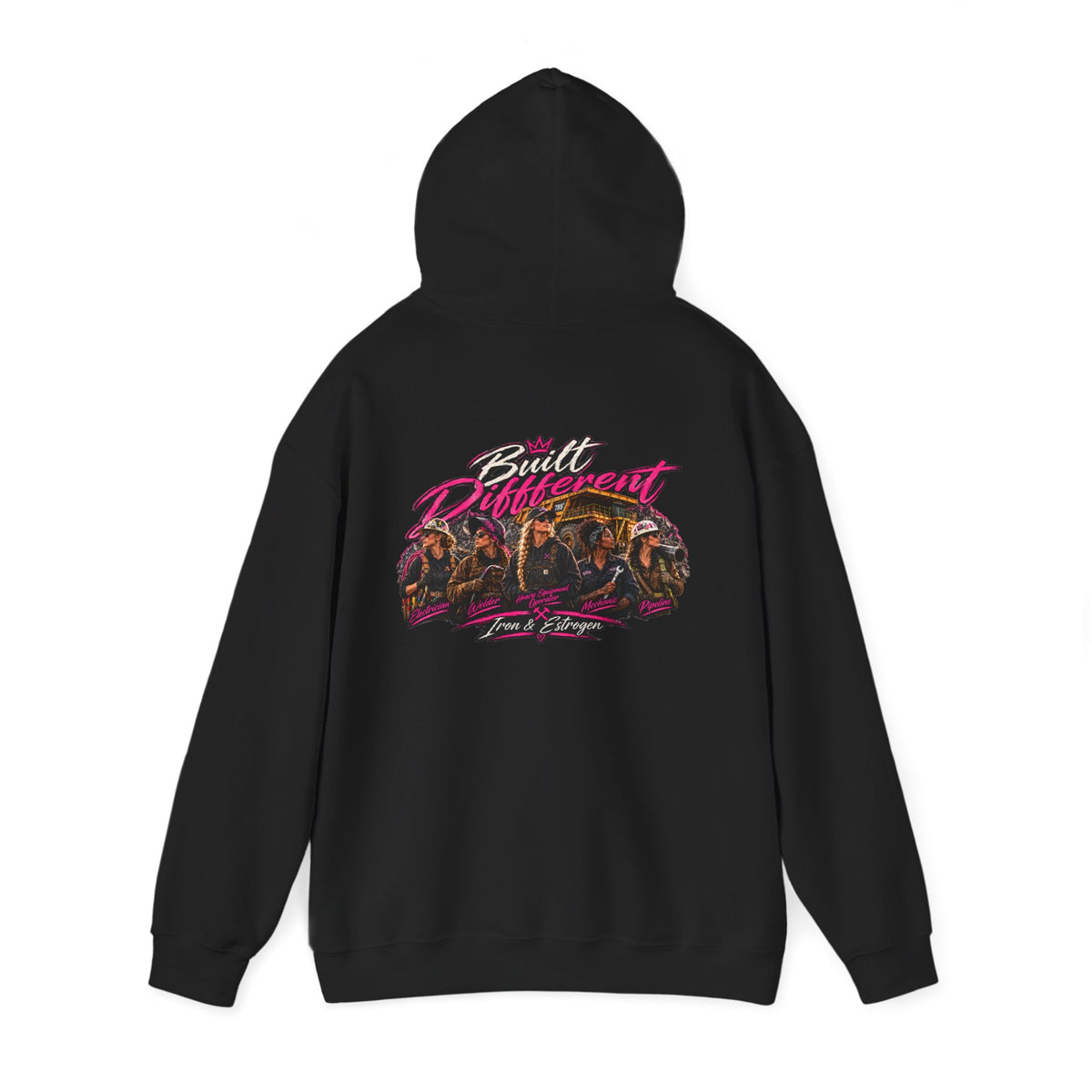 Built Different Graphic Hoodie